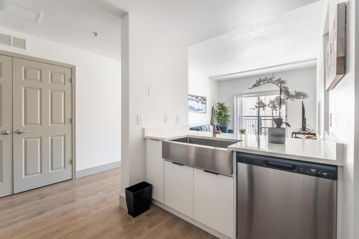 3Br Modern Downtown Apartment With Gym & Office Charlotte Buitenkant foto