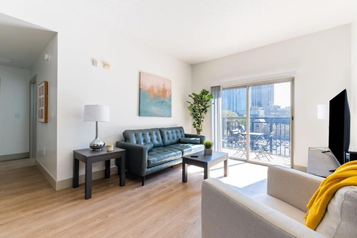3Br Modern Downtown Apartment With Gym & Office Charlotte Buitenkant foto